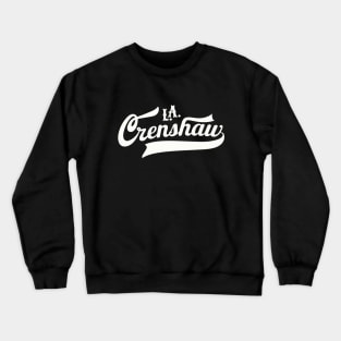 Los Angeles Crenshaw classic - Crenshaw LA - L.A. Crenshaw Logo Crewneck Sweatshirt